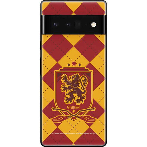 Wizarding Worlds Harry Potter Gryffindor Huse Crest Google Pixel 6 Pro Skin